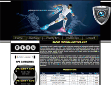 Tablet Screenshot of footballbettips.info